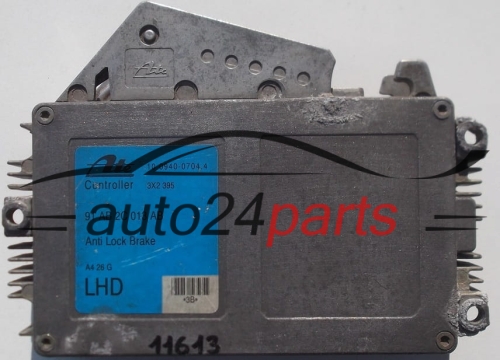 ECU CONTROLLER ABS FORD ESCORT ATE 10.0940-0704.4, 10094007044, 91 AB 2C 013 AB, 91AB2C013AB