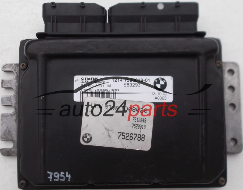 ECU CENTRALITA DE MOTOR MINI ONE COOPER 1.6 SIEMENS S118012001 M, S118012001M, 1214 7520019-01, 1214752001901