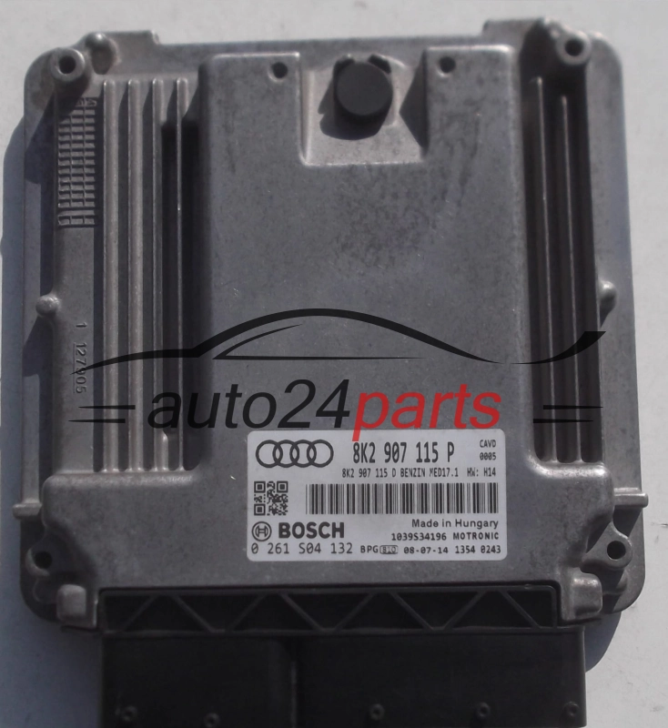 ECU CENTRALITA DE MOTOR AUDI A4 A5 2.0T TFSI 8K2907115P, 8K2907115D, BOSCH 0261S04132