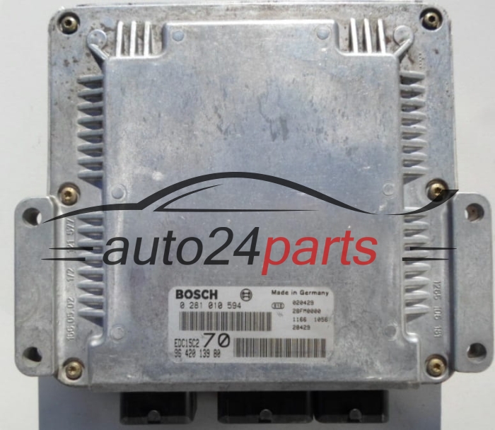 Μονάδα Ελέγχου Κινητήρα PEUGEOT 206 2.0 HDI BOSCH 0 281 010 594,  96 420 139 80