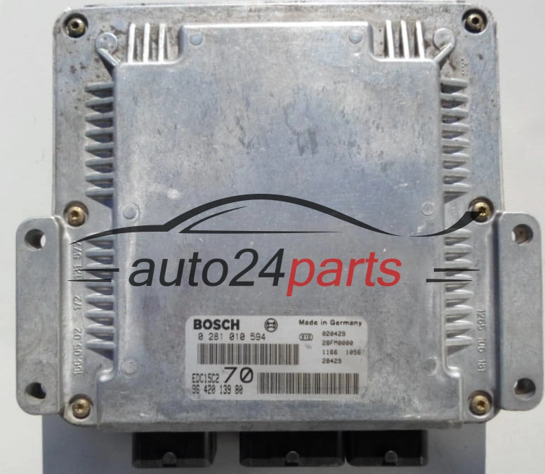 Μονάδα Ελέγχου Κινητήρα PEUGEOT 206 2.0 HDI BOSCH 0 281 010 594,  96 420 139 80