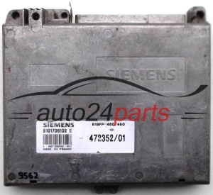 CENTRALINA DO MOTORE VOLVO 460, 480, SIEMENS S101706102 E, S101706102E, 472352/01, 47235201