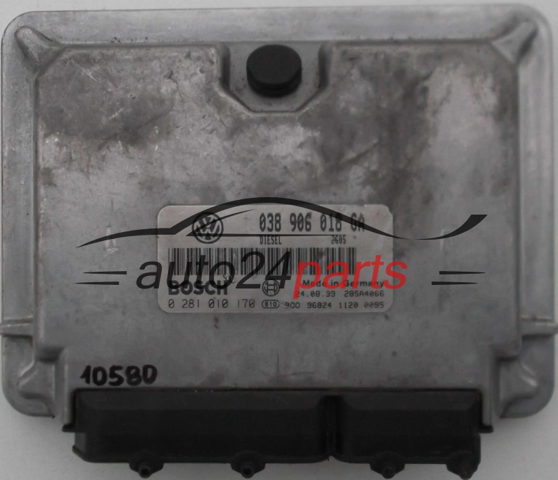 VW VOLKSWAGEN PASSAT 1.9 TDI 038 906 018 GA, 038906018GA, BOSCH 0 281 010 170, 0281010170