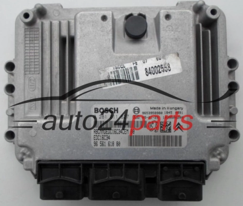 CENTRALINA MOTORE PEUGEOT 1.6 HDI BOSCH 0 281 011 627,  96 561 618 80