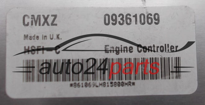 MOTORSTEUERGERÄT ECU STEUERGERÄT  OPEL ASTRA  Delphi Delco 09361069 CMXZ