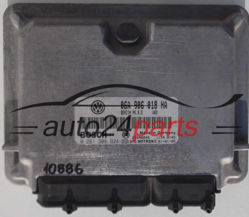 CENTRALINA DO MOTORE SKODA OCTAVIA 2.0 BOSCH 0281206924, 06A906018HA