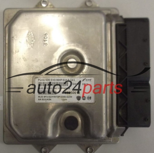 Μονάδα Ελέγχου Κινητήρα FIAT PUNTO 1.3 JTDM MAGNETI MARELLI MJD 8F3.G2,  FPT 55250618
