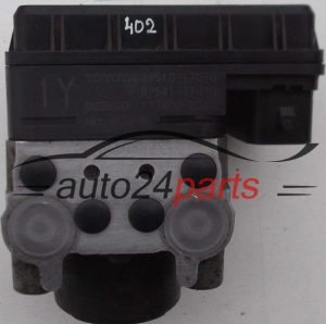 POMPE HYDRAULIQUE ET CALCULATEUR d'ABS TOYOTA MR2 1.8 DENSO 133800-0060, 1338000060, 44510-17090, 4451017090, 89541-17070, 8954117070 