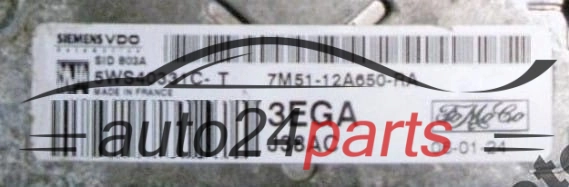 MOTORSTEUERGERÄT ECU STEUERGERÄT FORD 2.0 TDCI  FoMoCo 7M51-12A650-RA