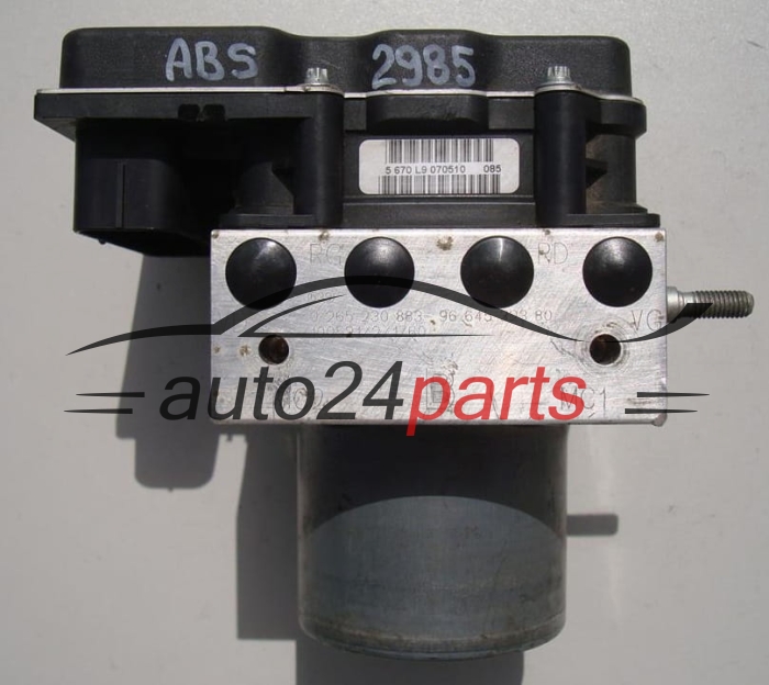 Αντλία αβς PEUGEOT BOSCH 0 265 230 883, 0265230883, 9664532380, 0265951326