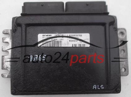 ECU ENGINE CONTROLLER RENAULT SCENIC SIEMENS S110030030 B, S110030030B, 8200035702, 7700110471