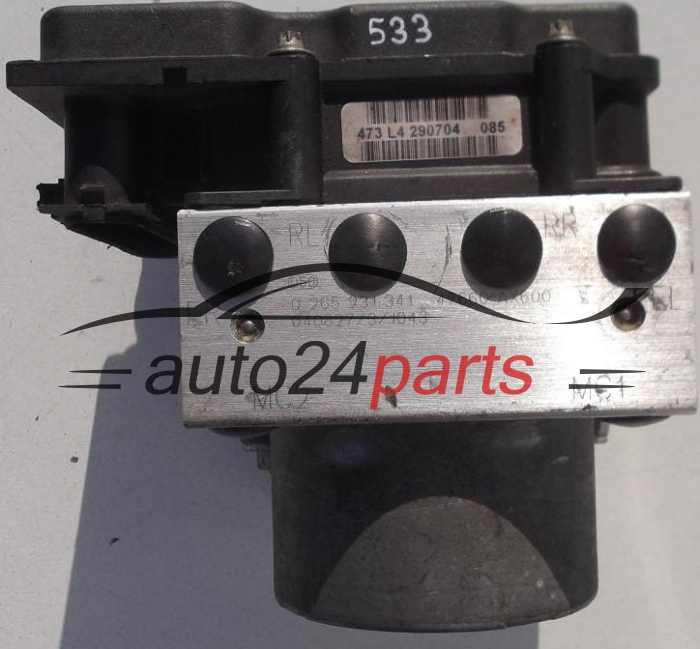 ABS PUMP NISSAN MICRA BOSCH 0 265 231 341,  47660 AX600