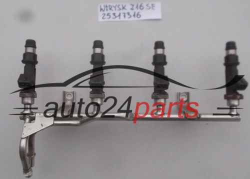 WTRYSK WTRYSKIWACZ PALIWA BENZYNA 1.6 Z16SE OPEL ASTRA COMBO MERIVA 2001-2004, 25317316, 5817401