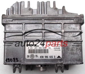 KOMPUTER STEROWNIK SILNIKA VW VOLKSWAGEN GOLF VENTO 1.4 ABD BOSCH 0 261 203 302/303
