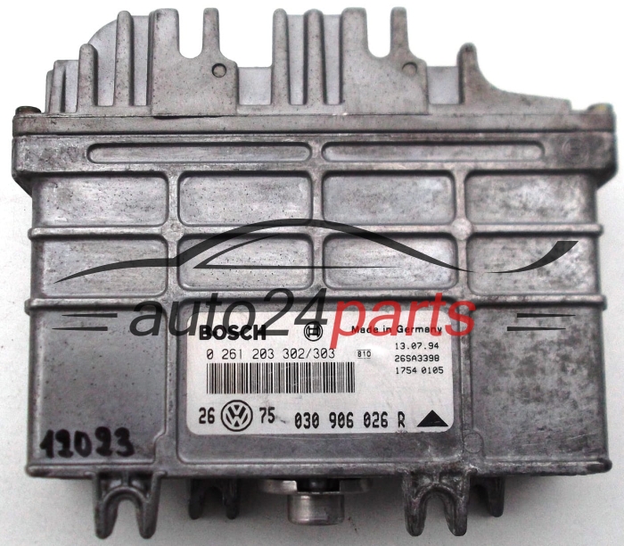 KOMPUTER STEROWNIK SILNIKA VW VOLKSWAGEN GOLF VENTO 1.4 ABD BOSCH 0 261 203 302/303