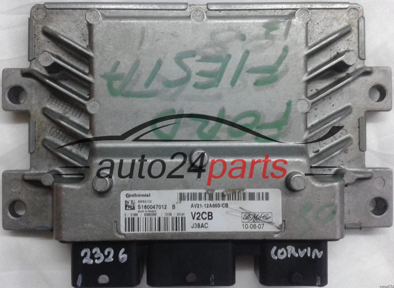 calculateur moteur pour ford fiesta mk7 1.25