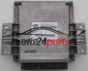 CALCULATEUR MOTEUR CITROEN C3 MAGNETI MARELLI IAW 48P2.72, IAW48P272, HW 16.623.004, 16623004, 9645989480, SW 16.497.064, 16497064, 9648568480