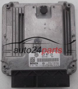 CALCULATEUR MOTEUR SKODA OCTAVIA 2.0 TURBO BOSCH 0 261 S02 114, 0261S02114, 1Z0 907 115, 1Z0907115, MED9.1 