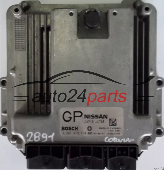 calculateur moteur pour nissan x-trial 2.0 dci
