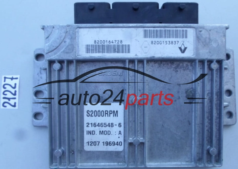 RENAULT LAGUNA 1.6 8200164728 8200153837 S2000RPM 21646548-6, 216465486