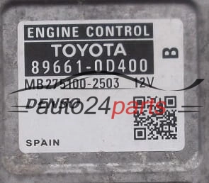 KOMPUTER STEROWNIK SILNIKA TOYOTA YARIS 1.3 DENSO MB275100-2503, MB2751002503, 89661-0D400, 896610D400