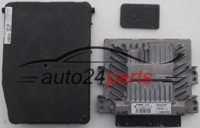 CENTRALINA DO MOTORE RENAULT MEGANE 1.5 DCI SIEMENS S122326107 A, S122326107A, 8200542288