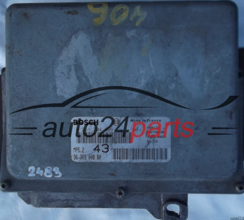 ECU CENTRALITA DE MOTOR PEUGEOT 406 2.0 9630900880 BOSCH 0261204696 MP5.2 43 26FM0438