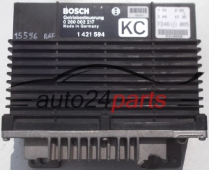 ECU AUTOMATIC GEARBOX BMW BOSCH 0 260 002 217, 0260002217, 1 421 594 KC, 1421594KC, 1421594 