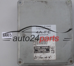 KOMPUTER STEROWNIK SILNIKA TOYOTA CARINA DENSO 175700-6341, 1757006341, 89661-21040, 8966121040  - 18883