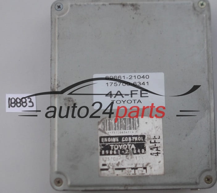 KOMPUTER STEROWNIK SILNIKA TOYOTA CARINA 89661-21040, 8966121040, 175700-6341, 1757006341
