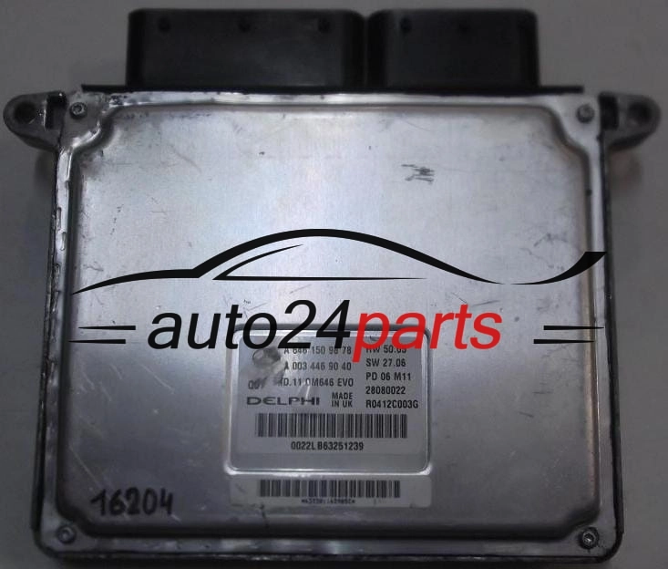 MERCEDES W211 2.2 CDI, A 646 150 98 78, A6461509878, A 003 446 90 40, A0034469040