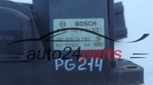 PEDAL GAZU SKODA VW BOSCH 0 281 002 378, 0281002378, 492 407490 YB3, 492407490YB3, 6Q1721503D