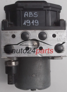 POMPE HYDRAULIQUE ET CALCULATEUR d'ABS ALFA ROMEO BOSCH 0 265 225 193, 0265225193, 46840337, 0 265 950 086, 0265950086 