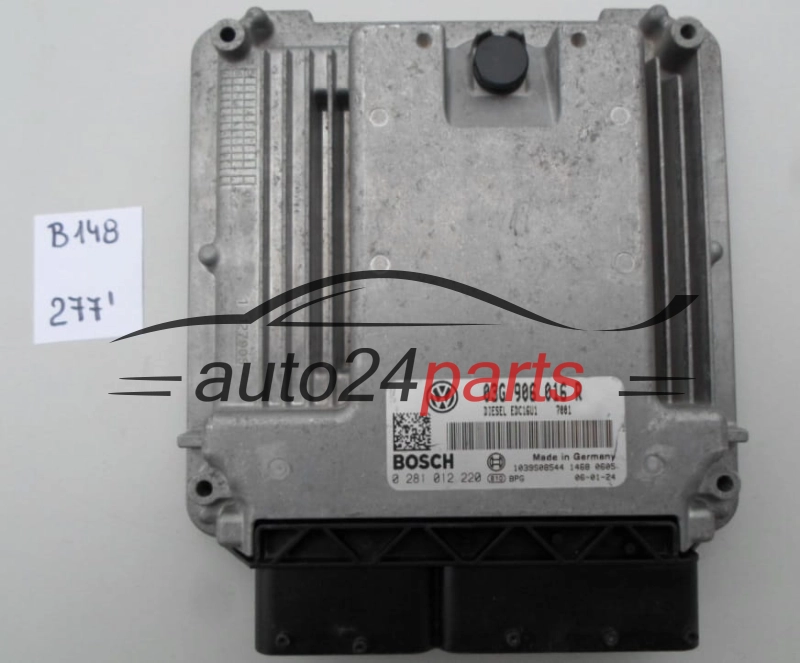 KOMPUTER STEROWNIK SILNIKA VOLKSWAGEN GOLF 1.9 TDI BOSCH 0 281 012 220, 03G 906 016 R