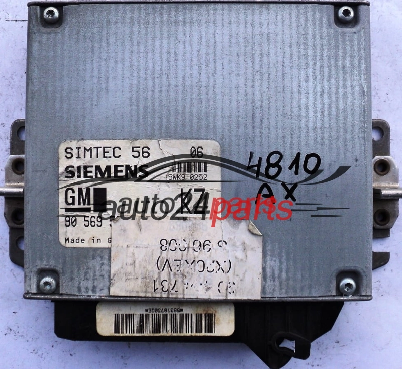 OPEL OMEGA 2.0 X20XEV 90569538, 90 569 538 KZ, SIMTEC 56 5WK90252, 5WK9 0252