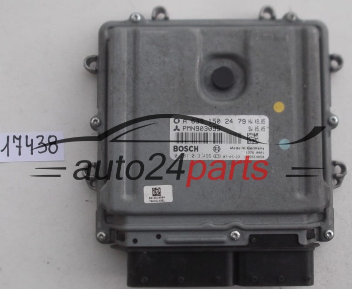 CENTRALINA MOTORE MITSUBISHI COLT 1.5 DID BOSCH 0 281 013 499, 0281013499, A 639 150 24 79, A6391502479