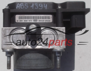 ABS HYDRAULIK-AGGREGAT MIT STEUERGERAET FIAT PANDA BOSCH 0 265 232 021, 0265232021, 51799595, 0 265 800 673, 0265800673