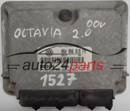 CENTRALINA MOTORE SKODA OCTAVIA 2.0 06A906018FH, BOSCH 0261206266