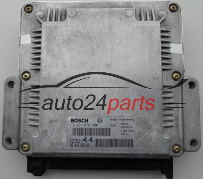 Μονάδα Ελέγχου Κινητήρα PEUGEOT 206 2.0 HDI BOSCH 0 281 010 500,  96 416 069 80