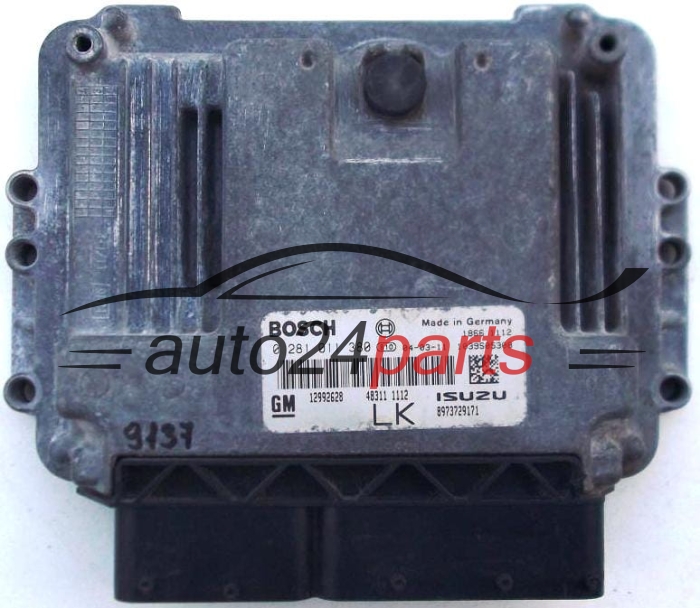 Μονάδα Ελέγχου Κινητήρα OPEL ASTRA H 1.7 CDTI Z17DTL Z17DTH BOSCH 0 281 011 380, 0281011380, GM 12992628 LK , ISUZU 8973729171 