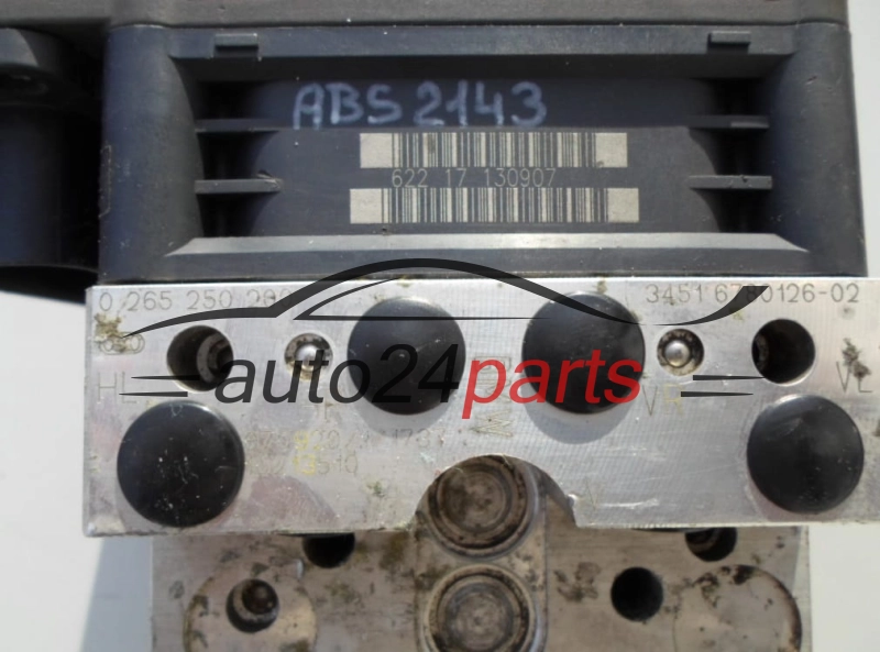  BMW BOSCH 0 265 250 200,  3451 6780126-02