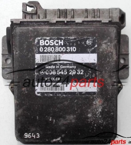 ECU ENGINE CONTROLLER MERCEDES W124 300, BOSCH 0 280 800 310, 0280800310, 008 545 29 32, 0085452932 