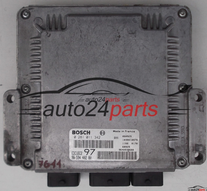 Μονάδα Ελέγχου Κινητήρα CITROEN PEUGEOT 2.0 HDI BOSCH 0 281 011 342