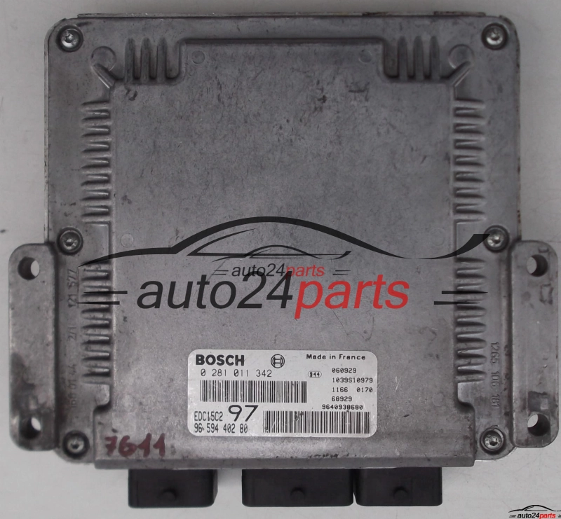 Μονάδα Ελέγχου Κινητήρα CITROEN PEUGEOT 2.0 HDI BOSCH 0 281 011 342