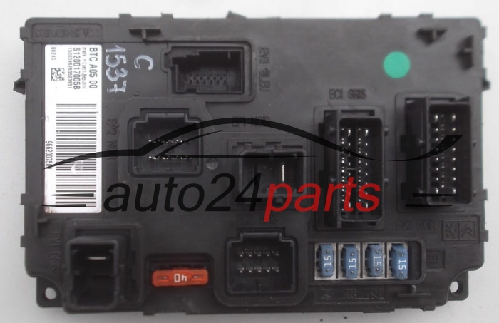 Centralina de comando do sistema confort  BSC CITROEN PEUGEOT S120017005B, 9662007580