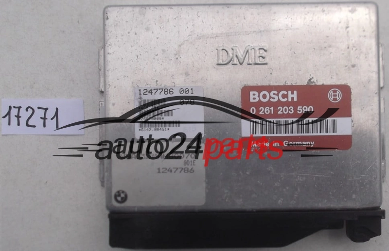 ECU CENTRALITA DE MOTOR BMW E36 318 BOSCH 0 261 203 590,  1247786 001