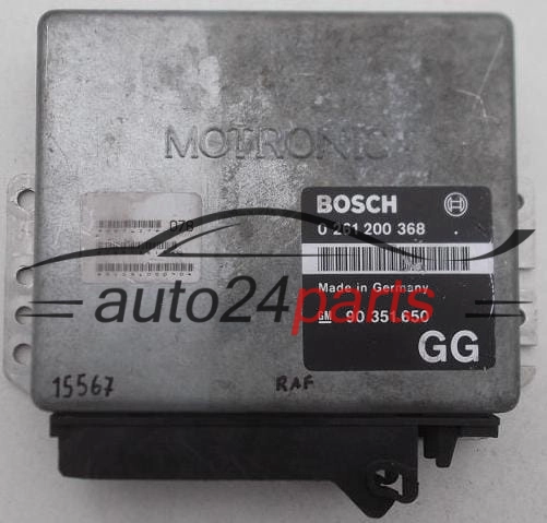KOMPUTER STEROWNIK SILNIKA OPEL BOSCH 0 261 200 368, 0261200368, GM 90 351 650 GG, 90351650 GG