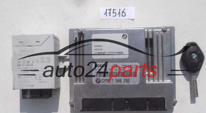 Μονάδα Ελέγχου Κινητήρα BMW 3ER E46 BOSCH 0 261 209 007, 0261209007, DME 7 508 292, 7508292 