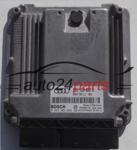 CENTRALITA DE MOTOR AUDI A4 S4 2.0 BOSCH 0261S01036, 8E1910018D