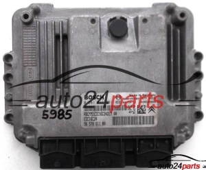 ECU ENGINE CONTROLLER CITROEN PEUGEOT 1.4 HDI BOSCH 0 281 011 861, 0281011861, 96 570 611 80, 9657061180, 9654490280